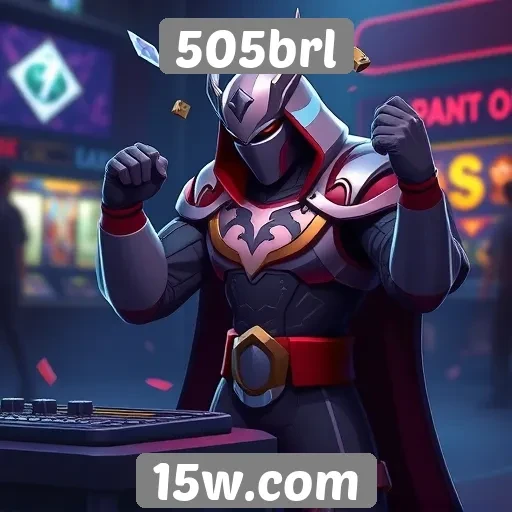 Acessibilidade de 505brl para novos jogadores de jogos online